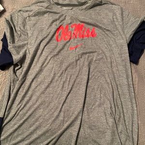 Nike Ole Miss On Field Shirt